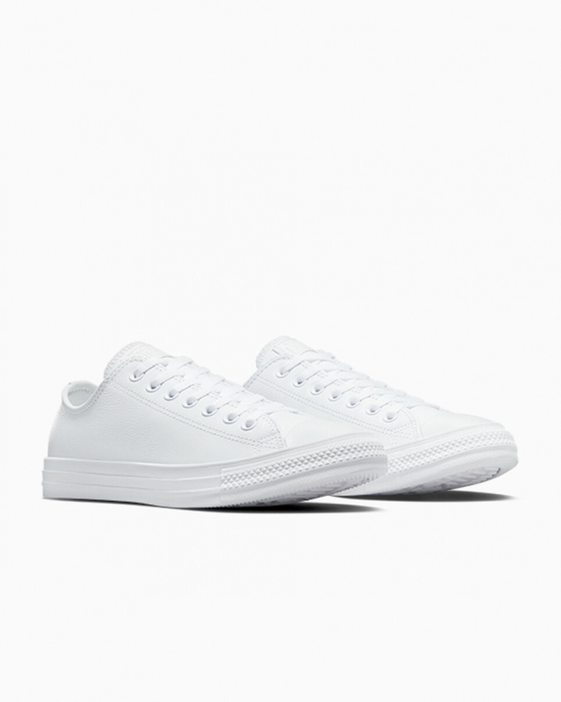 Converse Chuck Taylor All Star Cuir Blanche  | DPO-5260972