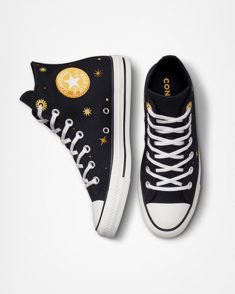 Converse Chuck Taylor All Star Celestial Noir Jaune  | BEQ-8494988