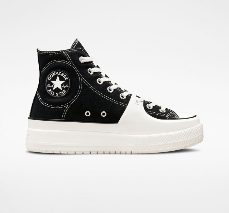 Converse Chuck Taylor All Star Construct Noir Blanche  | BDI-1848163