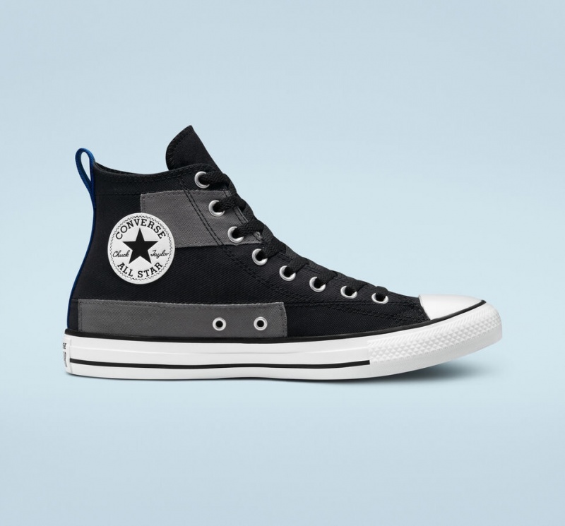 Converse Chuck Taylor All Star Desert Patchwork Noir Bleu Blanche  | DXP-1741230