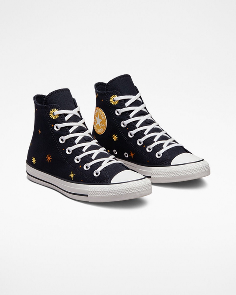 Converse Chuck Taylor All Star Celestial Noir Jaune  | BEQ-8494988