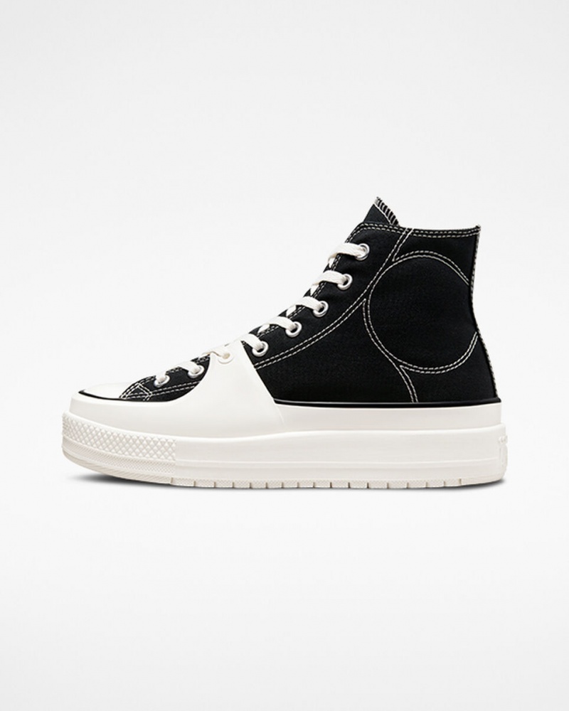 Converse Chuck Taylor All Star Construct Noir Blanche  | BDI-1848163