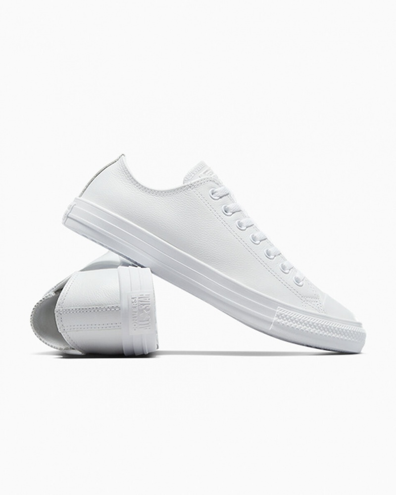 Converse Chuck Taylor All Star Cuir Blanche  | DPO-5260972