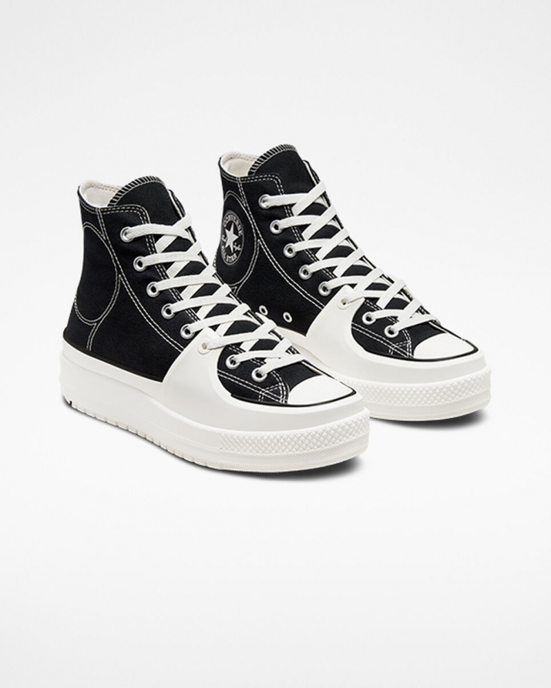 Converse Chuck Taylor All Star Construct Noir Blanche  | BDI-1848163