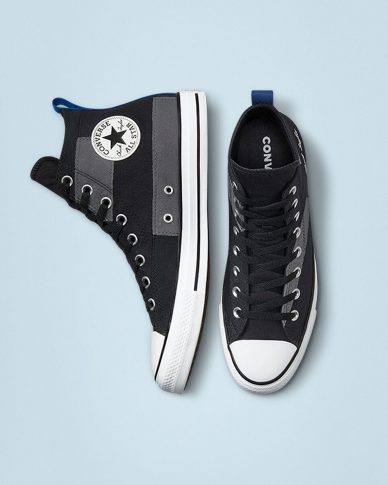 Converse Chuck Taylor All Star Desert Patchwork Noir Bleu Blanche  | DXP-1741230