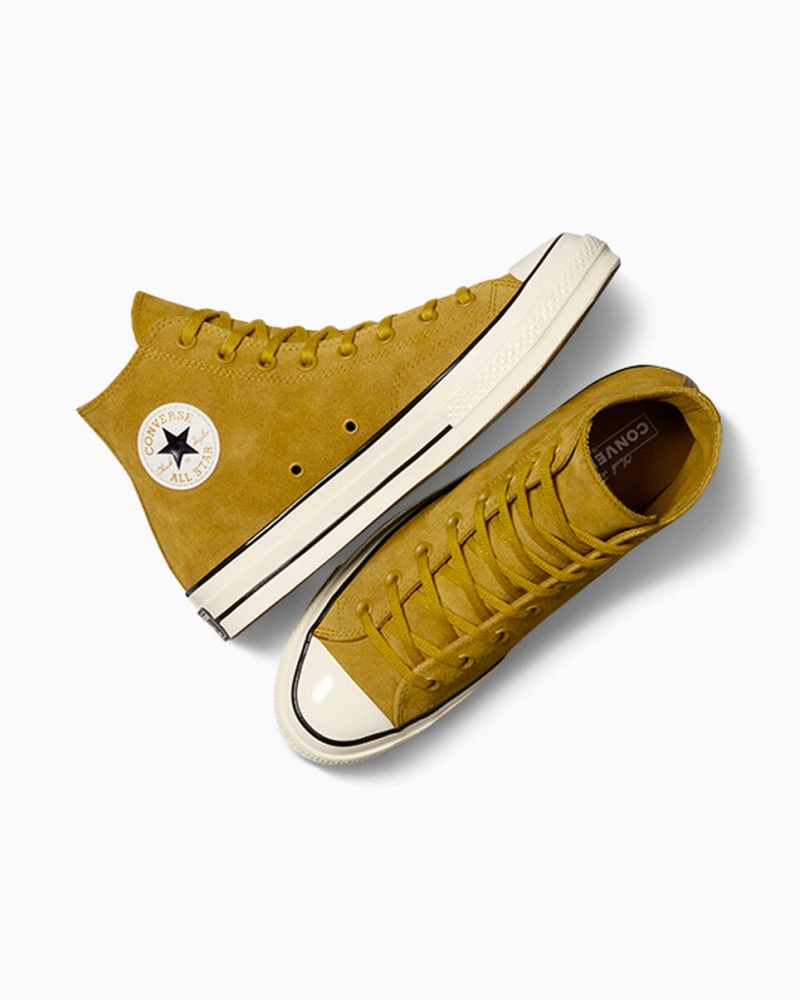 Converse Chuck 70 Daim Marron Noir  | OZH-7635682