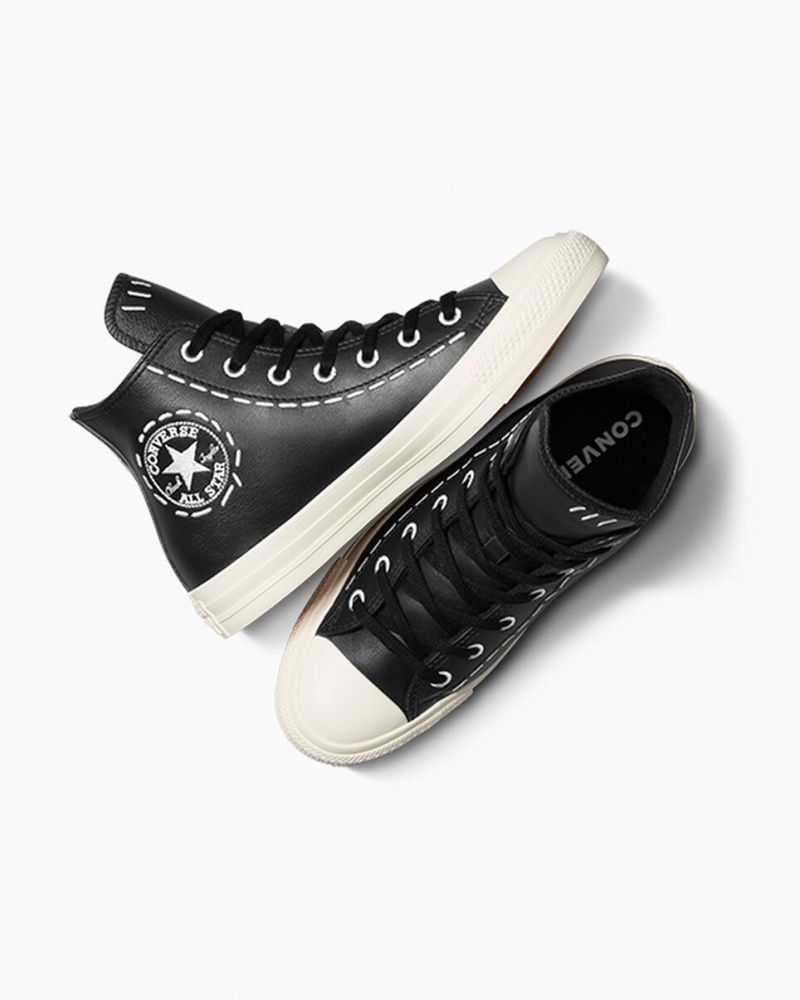 Converse Chuck Taylor All Star Bold Stitch Noir Noir  | SYD-7995840