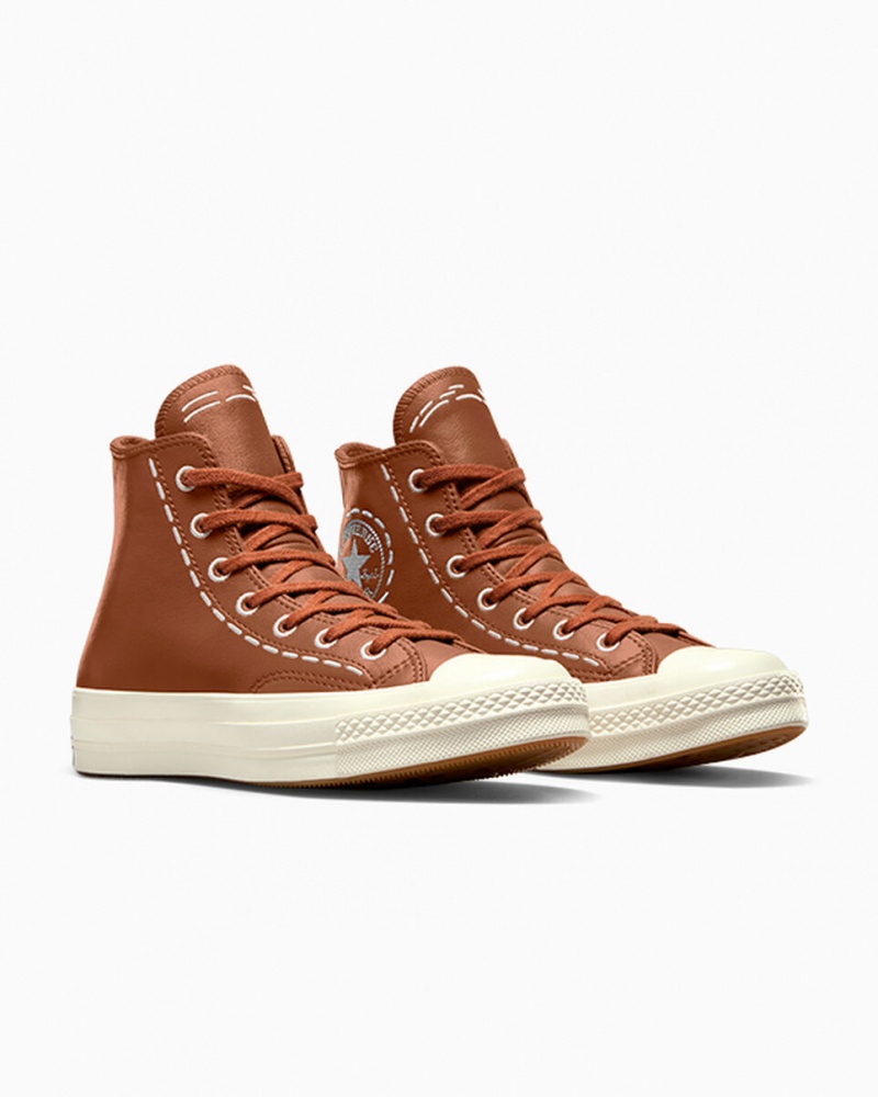 Converse Chuck 70 Bold Stitch Tawny Owl / Tawny Owl / Egret  | PDP-0445756