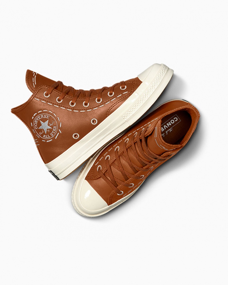 Converse Chuck 70 Bold Stitch Tawny Owl / Tawny Owl / Egret  | PDP-0445756