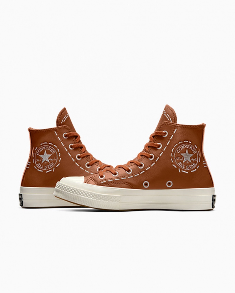 Converse Chuck 70 Bold Stitch Tawny Owl / Tawny Owl / Egret  | PDP-0445756