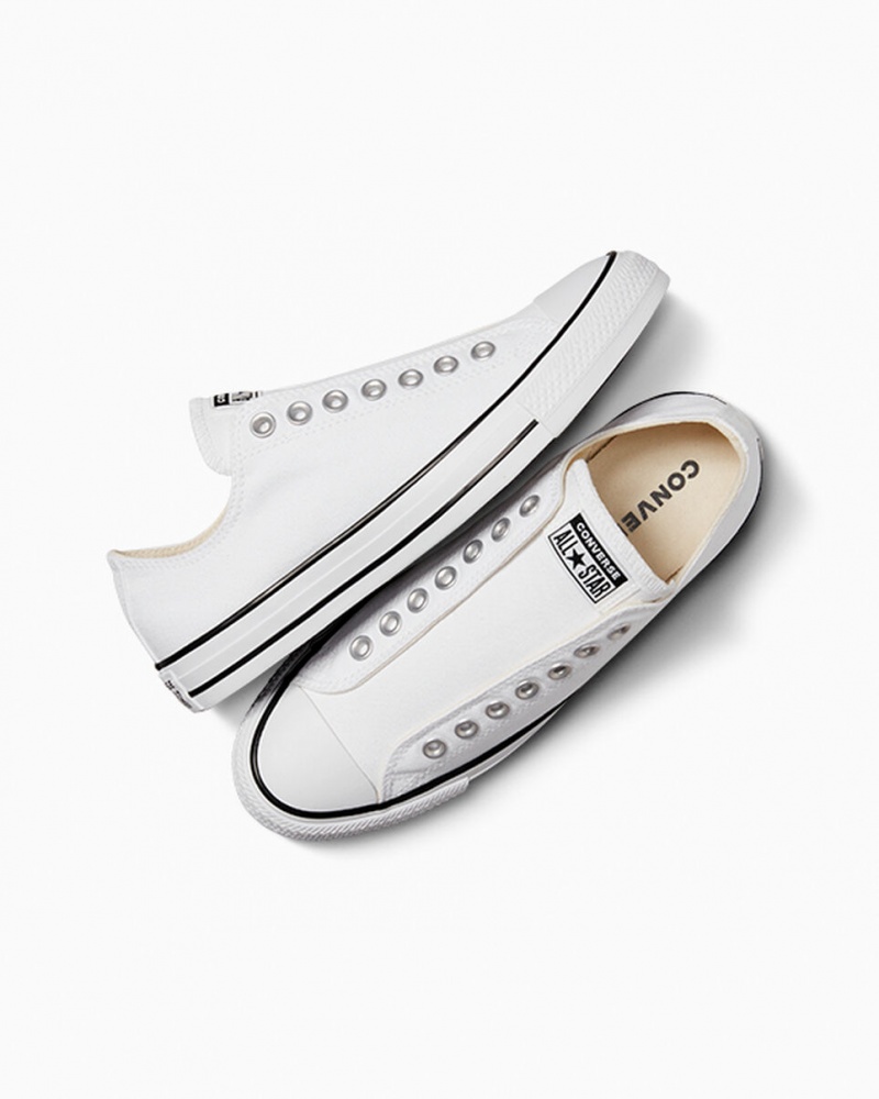 Converse Chuck Taylor All Star Slip Blanche Noir Blanche  | MMC-3626160