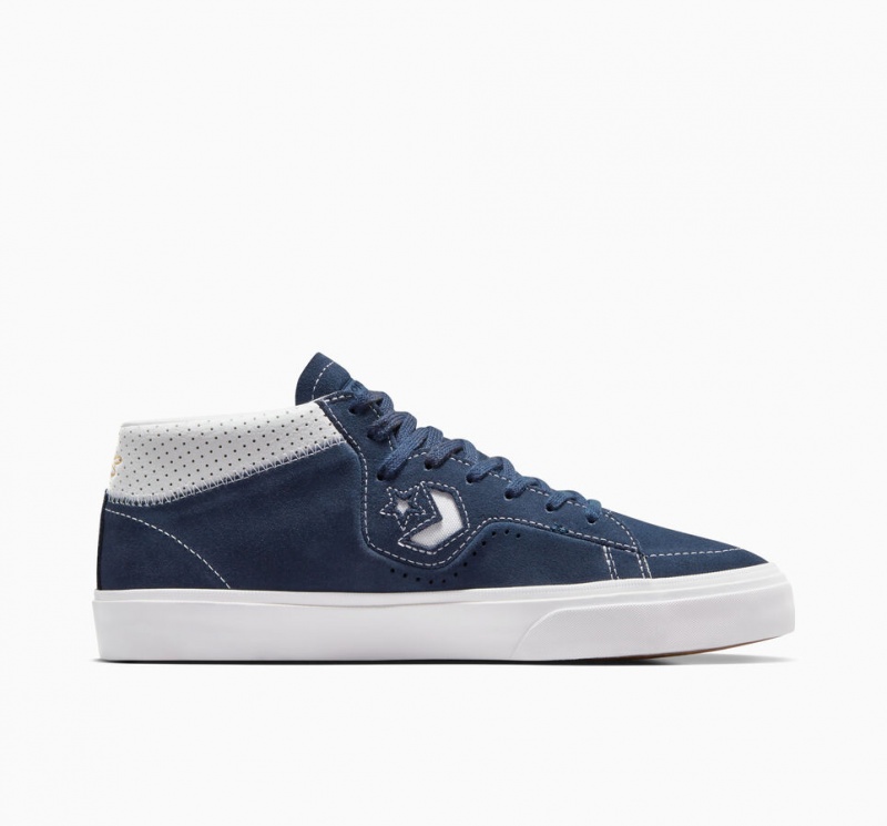 Converse CONS Louie Lopez Pro Daim Bleu Marine Blanche Bleu Marine  | RQD-0732778