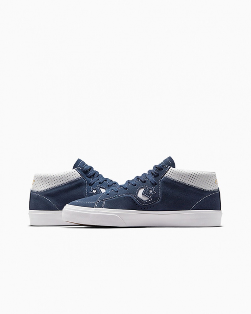 Converse CONS Louie Lopez Pro Daim Bleu Marine Blanche Bleu Marine  | RQD-0732778