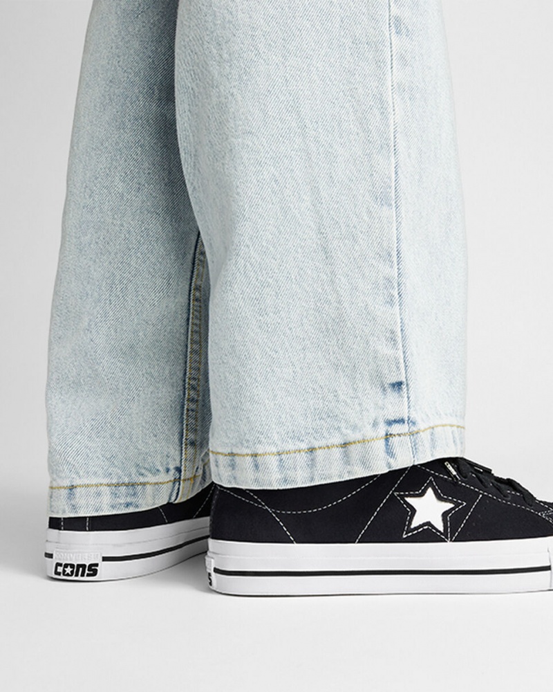 Converse CONS One Star Pro Noir Noir Blanche  | CSY-7001252