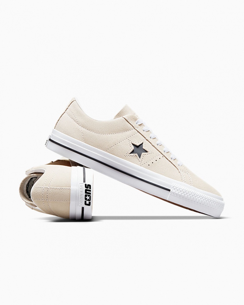 Converse CONS One Star Pro Blanche Noir  | CHA-1308940