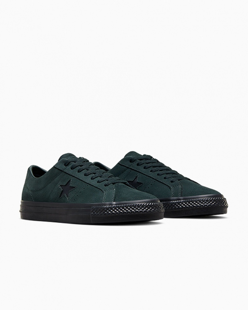 Converse CONS One Star Pro Vert Noir Noir  | MYM-6826610