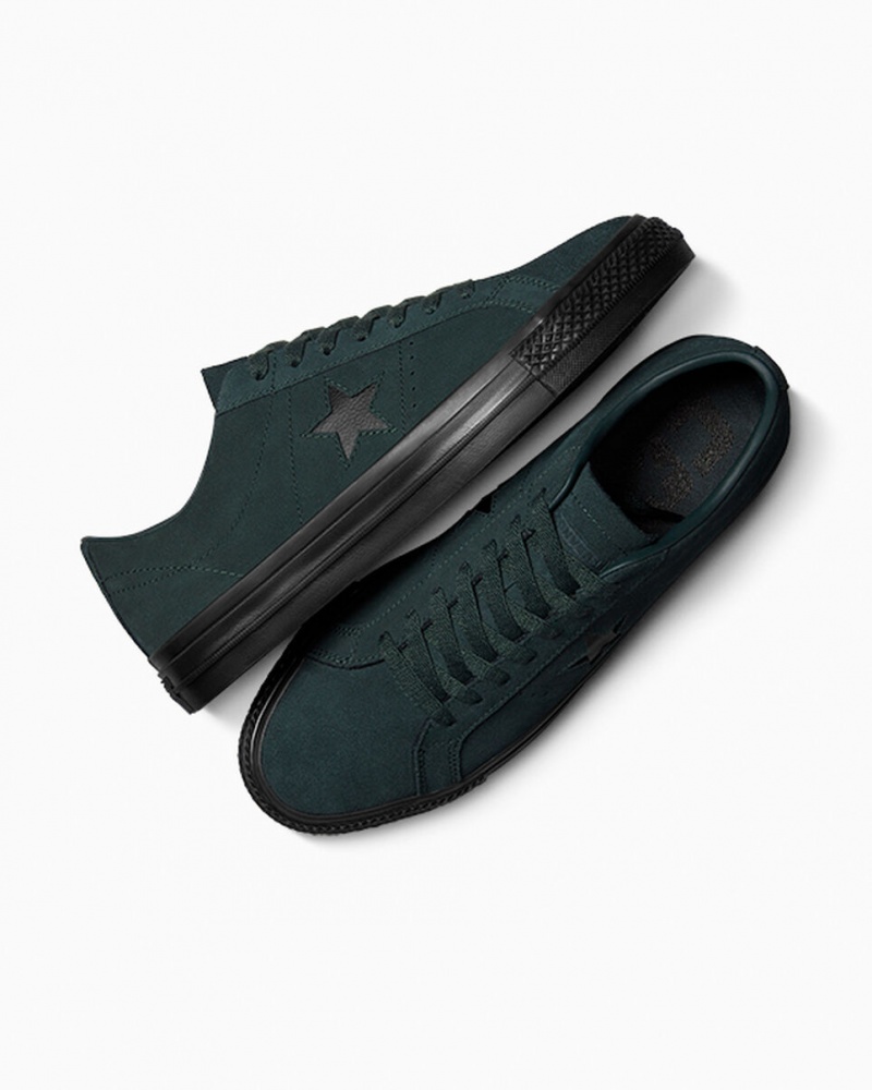 Converse CONS One Star Pro Vert Noir Noir  | MYM-6826610