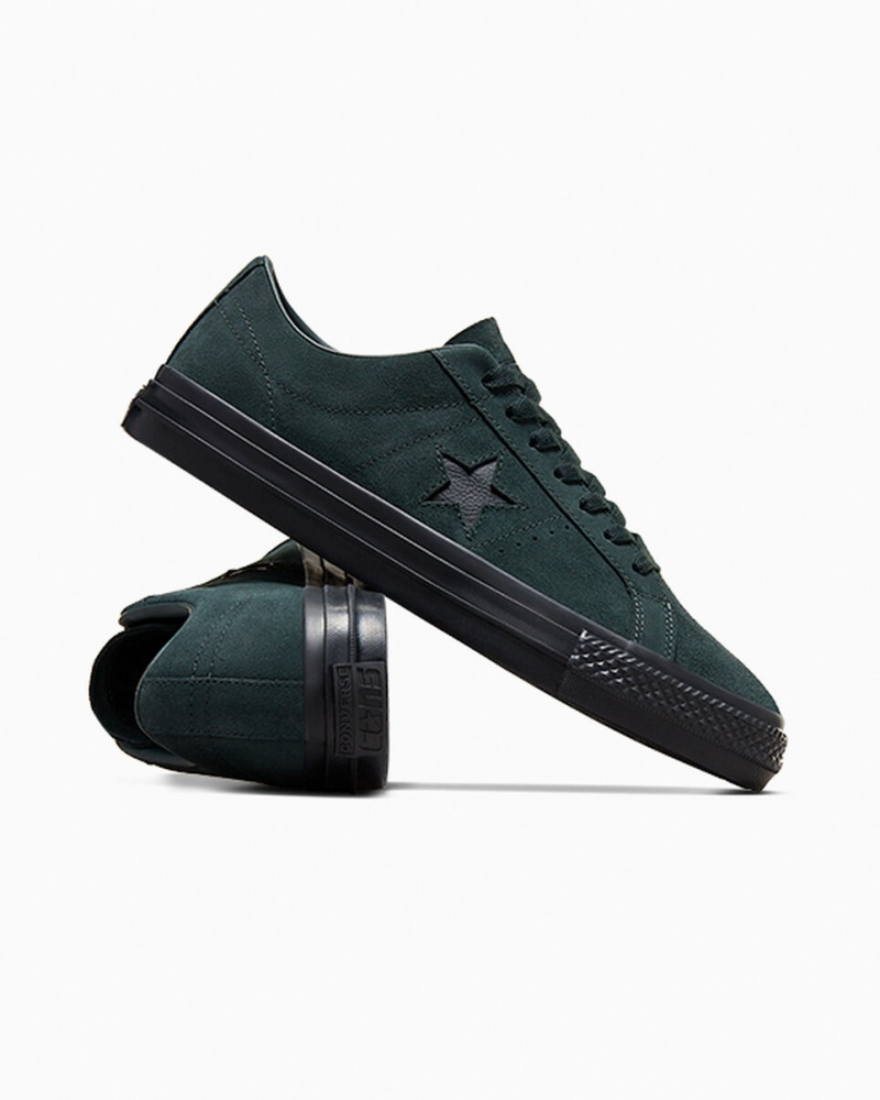 Converse CONS One Star Pro Vert Noir Noir  | MYM-6826610