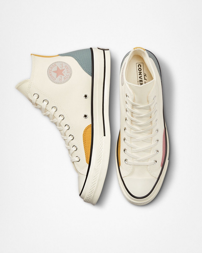 Converse Chuck 70 Color Block Grise Jaune  | UBN-3295557