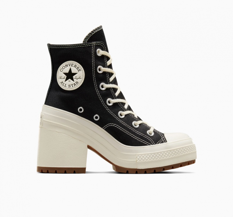 Converse Chuck 70 De Luxe Heel Noir  | ANM-6252348