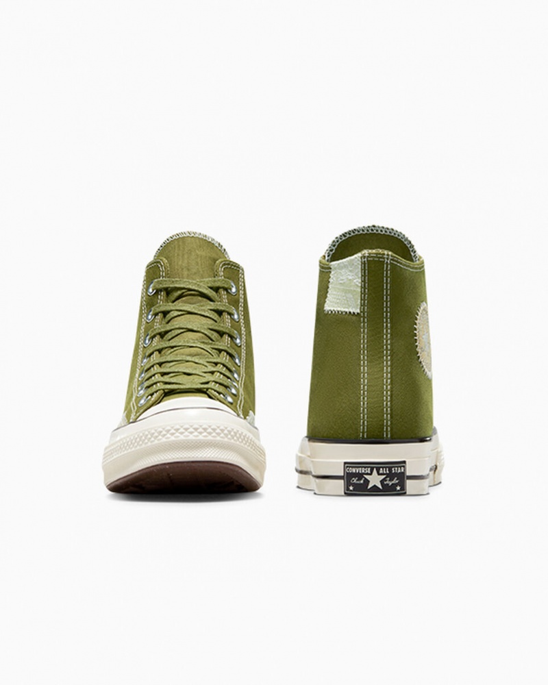 Converse Chuck 70 Crafted Ollie Patch Vert Vert  | DEH-4359636