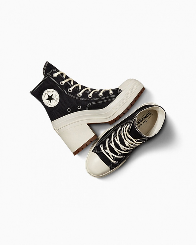 Converse Chuck 70 De Luxe Heel Noir  | ANM-6252348