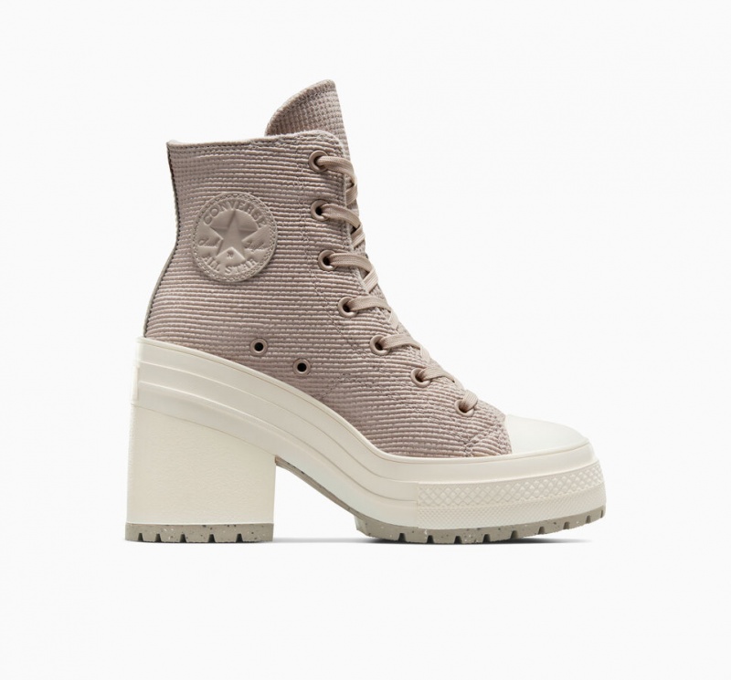 Converse Chuck 70 De Luxe Heel Plateforme Counter Climate Wonder Stone / Egret  | EOI-0780372