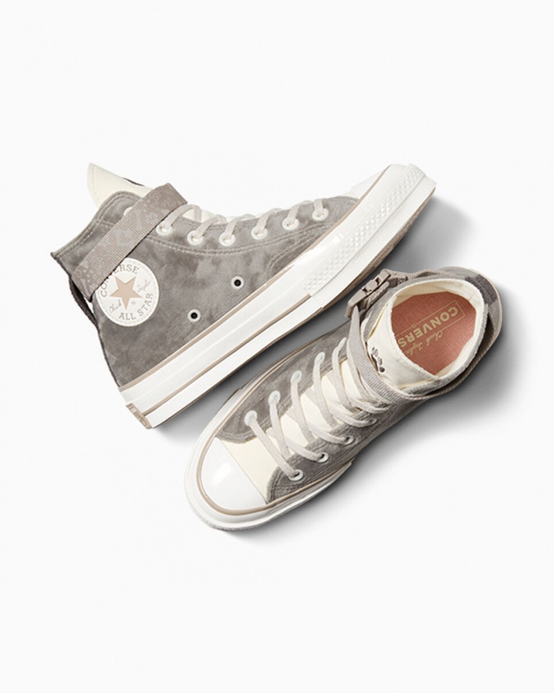 Converse Chuck 70 Dog Inspired Grise Blanche  | EQN-8591598