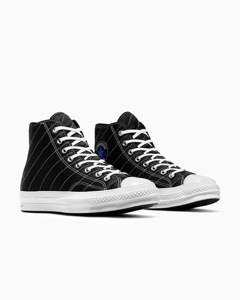 Converse Chuck 70 Faux Fur Noir Bleu Grise  | OZT-9382306