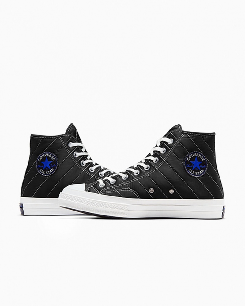 Converse Chuck 70 Faux Fur Noir Bleu Grise  | OZT-9382306