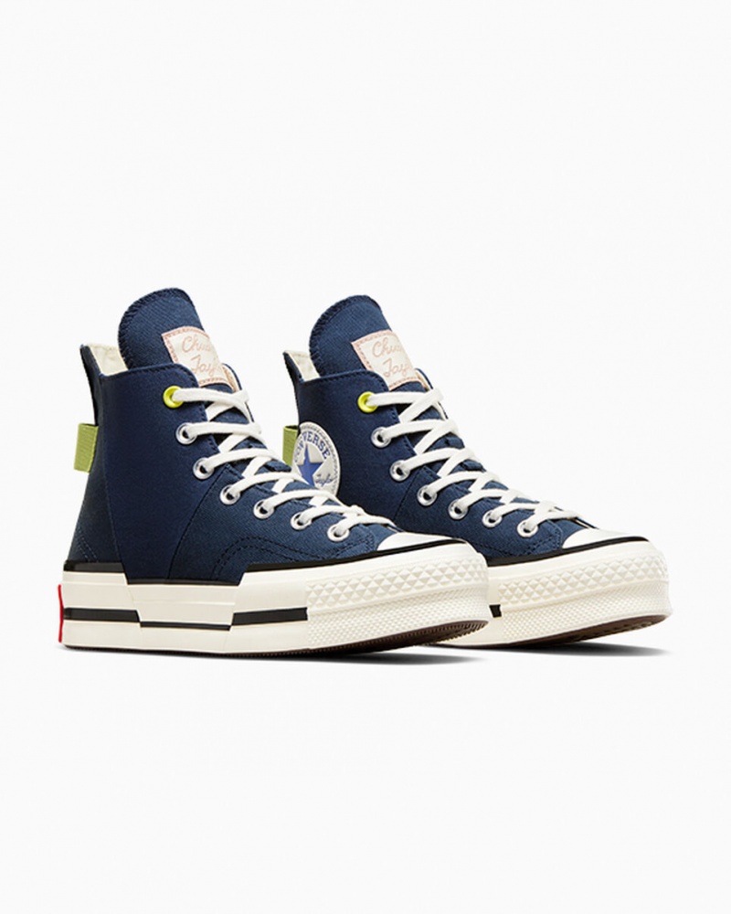 Converse Chuck 70 Plus Heel Loop Bleu Marine Noir  | SOB-0281038