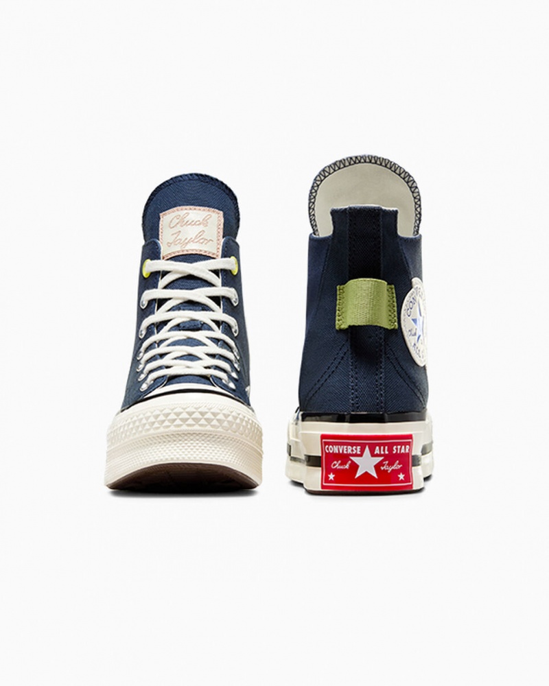 Converse Chuck 70 Plus Heel Loop Bleu Marine Noir  | SOB-0281038