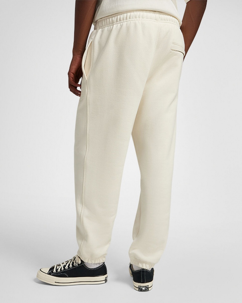 Converse Converse Gold Standard Loose-Fit Sweatpants Egret  | YJC-5319396