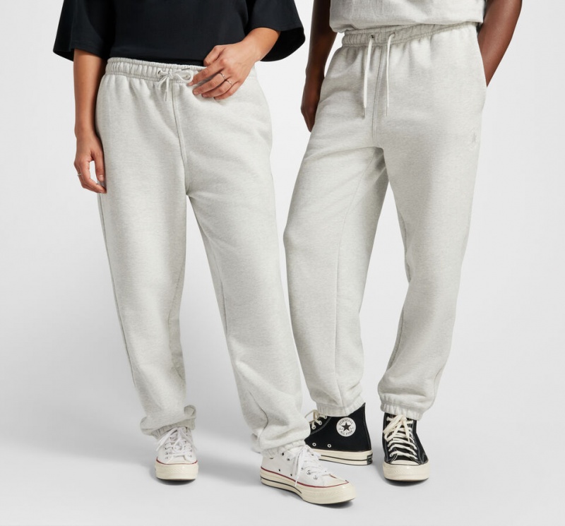 Converse Converse Gold Standard Loose-Fit Sweatpants Grise Clair  | SOO-6240055