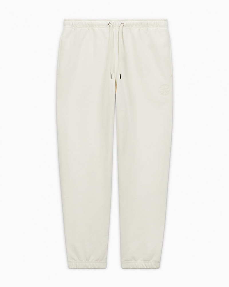 Converse Converse Gold Standard Loose-Fit Sweatpants Egret  | YJC-5319396