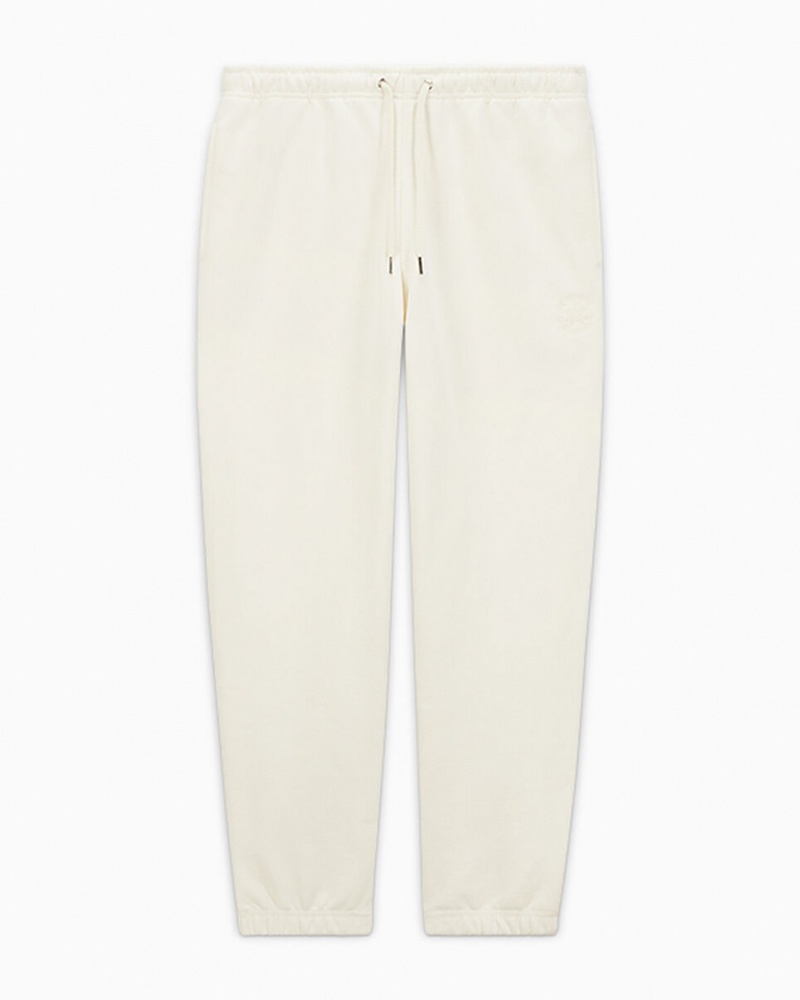 Converse Converse Gold Standard Loose-Fit Sweatpants Egret  | YJC-5319396