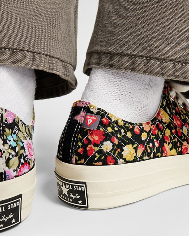 Converse Converse Upcycled Floral Chuck 70 Noir Noir  | BGU-8090539