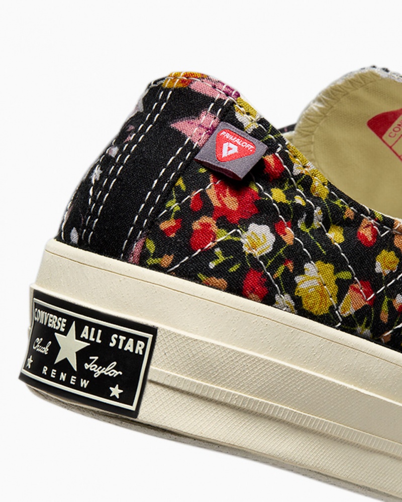 Converse Converse Upcycled Floral Chuck 70 Noir Noir  | BGU-8090539