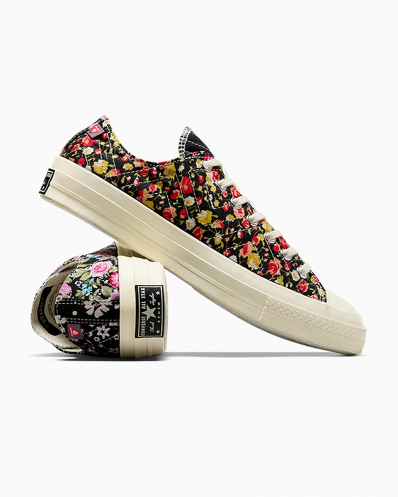 Converse Converse Upcycled Floral Chuck 70 Noir Noir  | BGU-8090539