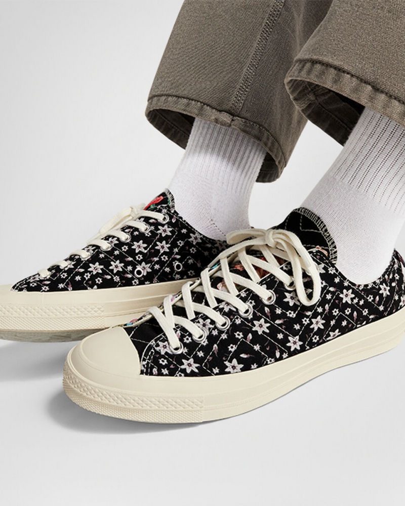 Converse Converse Upcycled Floral Chuck 70 Noir Noir  | BGU-8090539