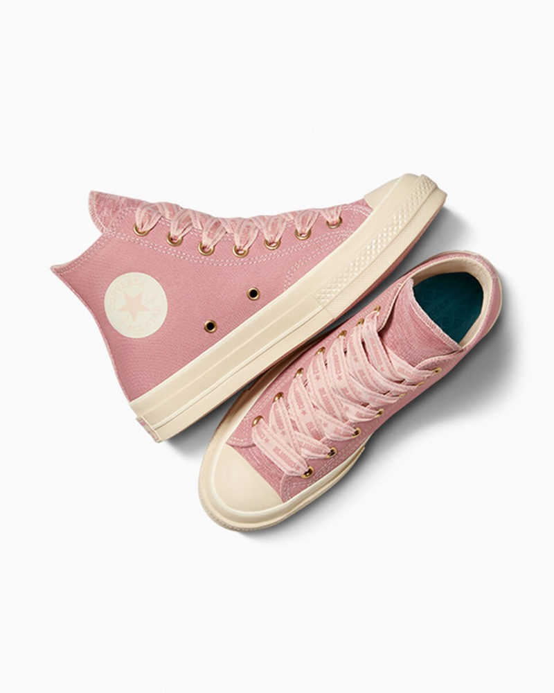 Converse Chuck 70 Ribbon Laces Rose  | JQQ-9988520