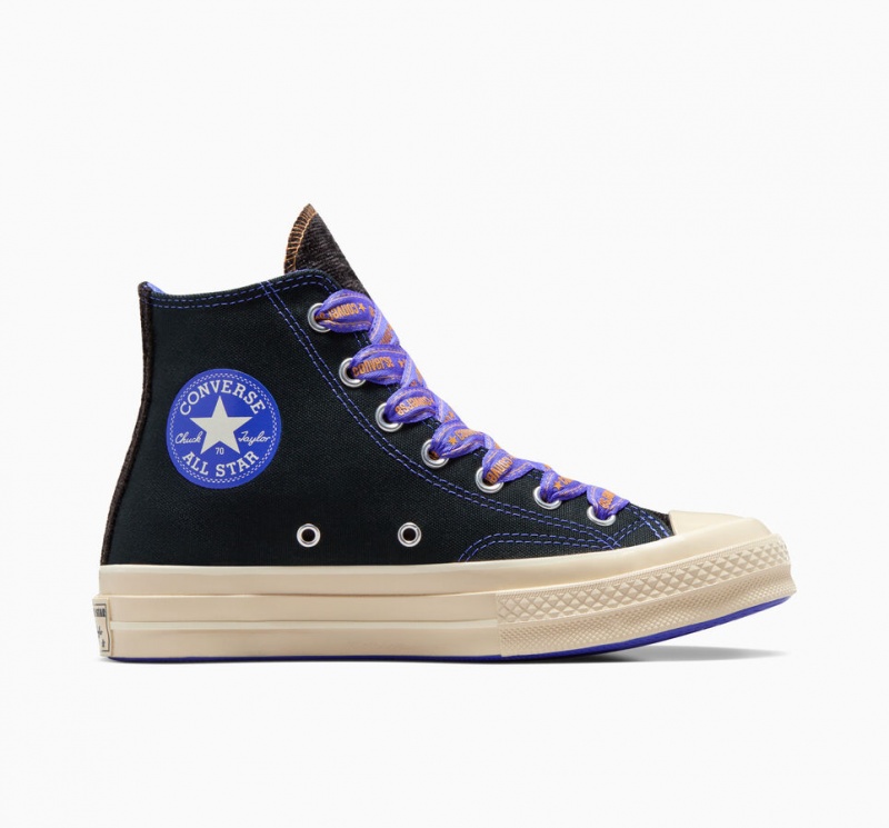 Converse Chuck 70 Ribbon Laces Noir Bleu  | WYF-0373033