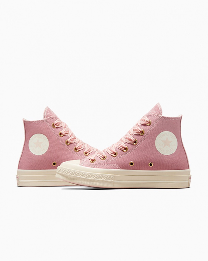 Converse Chuck 70 Ribbon Laces Rose  | JQQ-9988520