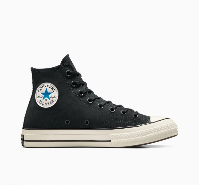 Converse Chuck 70 Daim Noir Bleu  | RWG-7399013