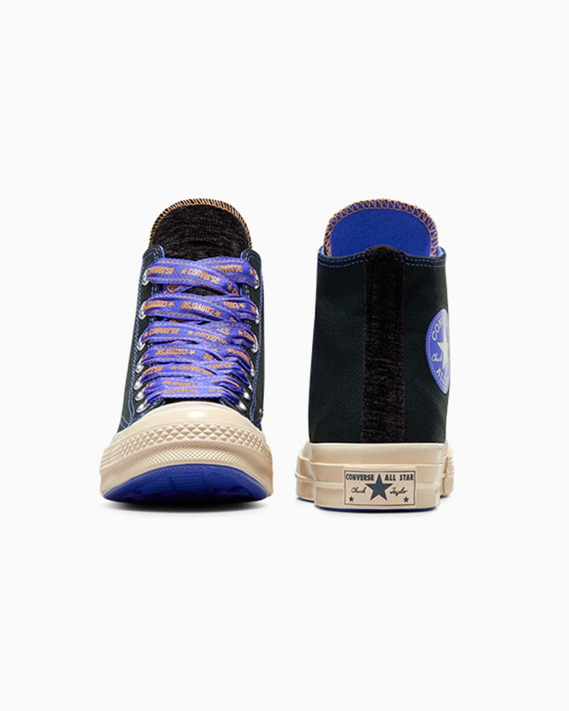 Converse Chuck 70 Ribbon Laces Noir Bleu  | WYF-0373033