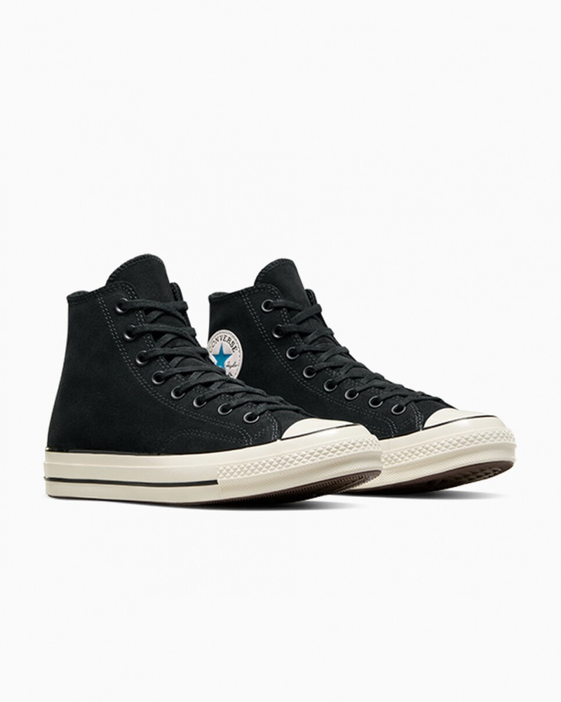 Converse Chuck 70 Daim Noir Bleu  | RWG-7399013