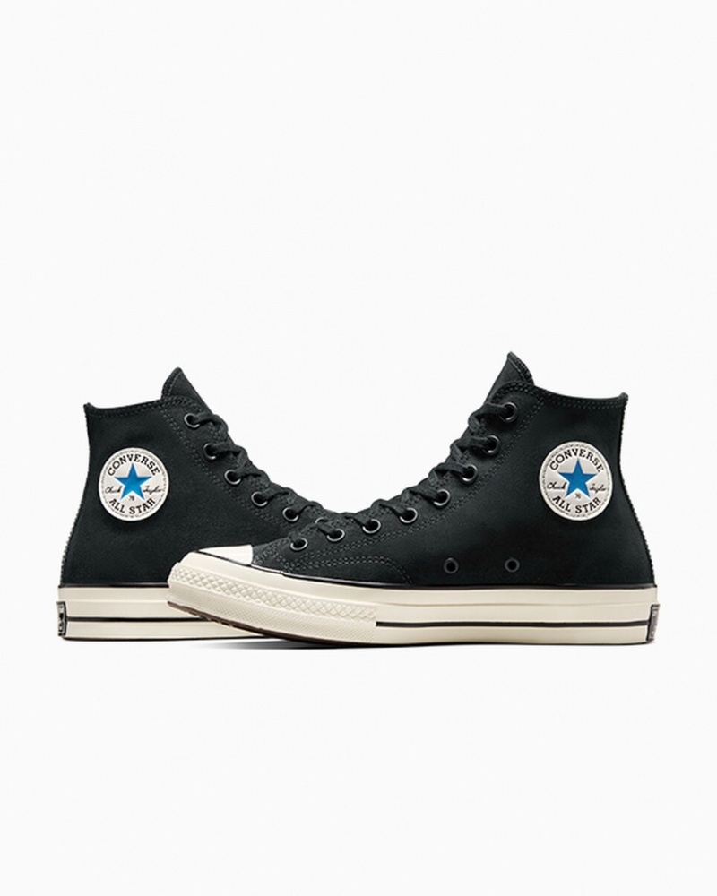 Converse Chuck 70 Daim Noir Bleu  | RWG-7399013