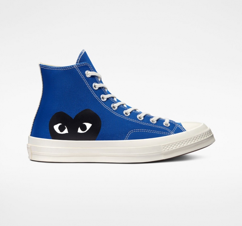 Converse Converse x Comme des Garçons PLAY Chuck 70 Bleu Noir  | WOA-6104844