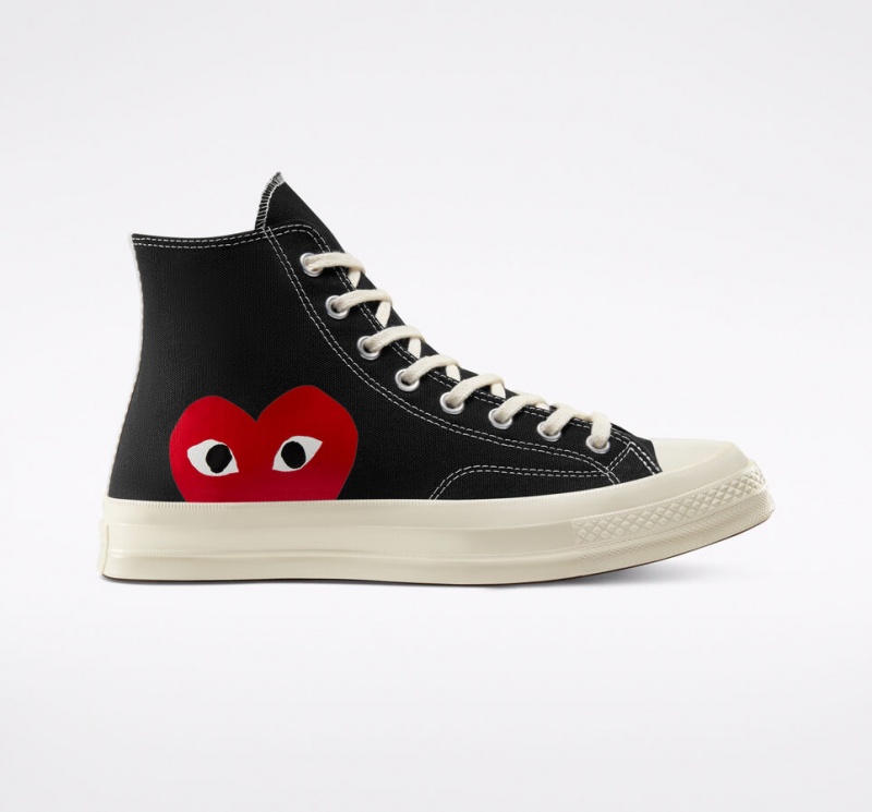 Converse Converse x Comme des Garçons PLAY Chuck 70 Noir Blanche Rouge  | IGK-3183588