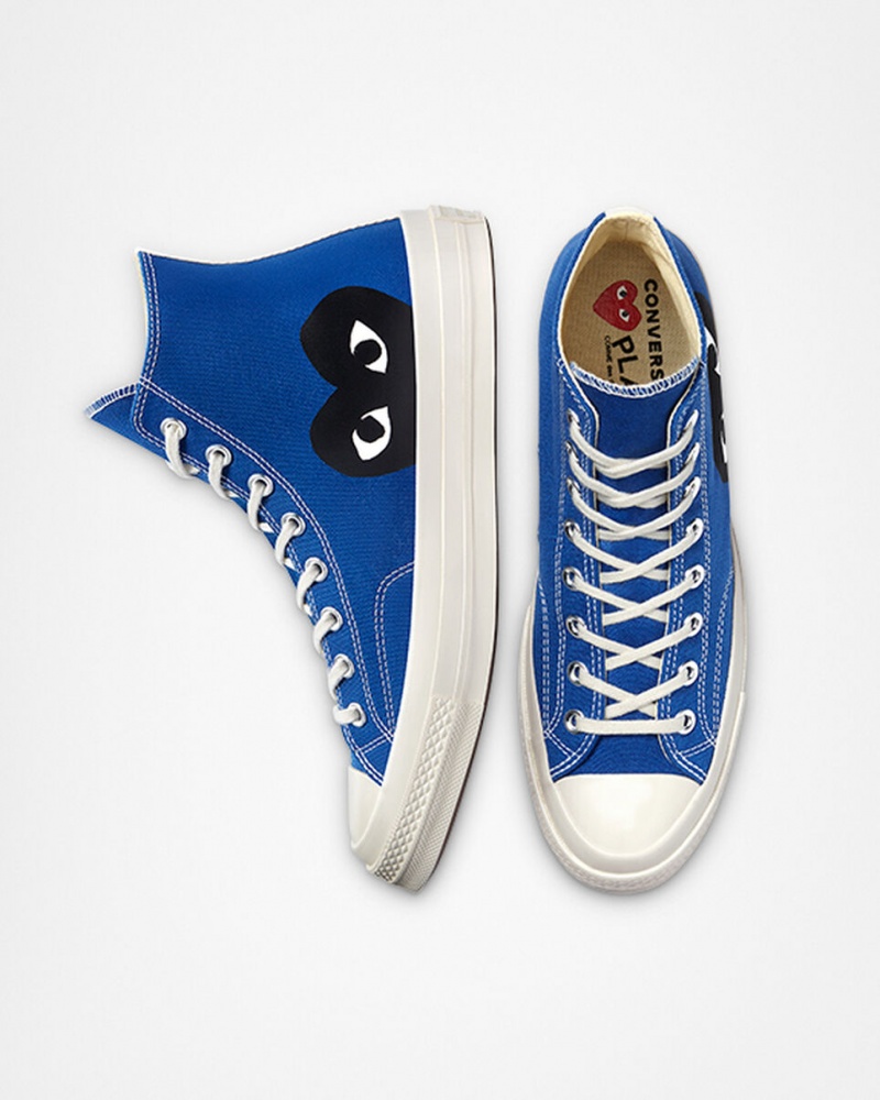 Converse Converse x Comme des Garçons PLAY Chuck 70 Bleu Noir  | WOA-6104844